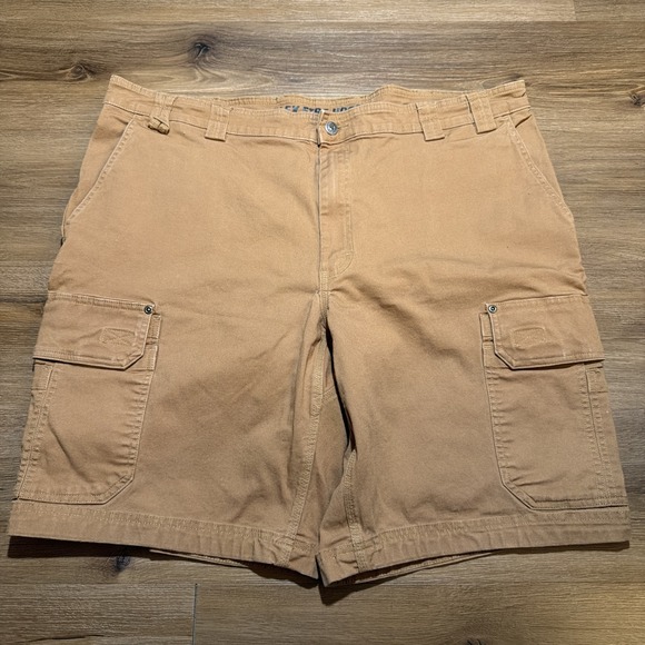 Duluth Trading Co. Other - Duluth Trading Co DuluthFlex Fire Hose Ultimate Shorts 44x11 Brown Canvas